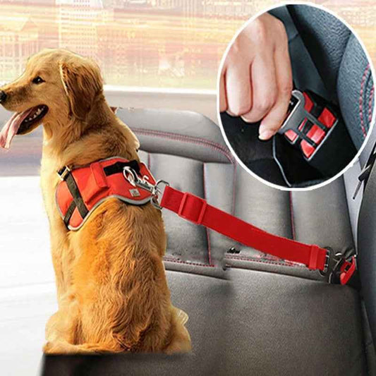 Adjustable Pet Cat Dog Car Seat Belt Pet Seat Vehicle Dog Harness Dog Collars
