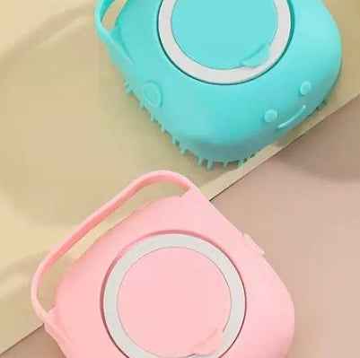 Silicone Dog Bath Gloves – Pet Massage & Shampoo Brush for Fast, Easy Grooming