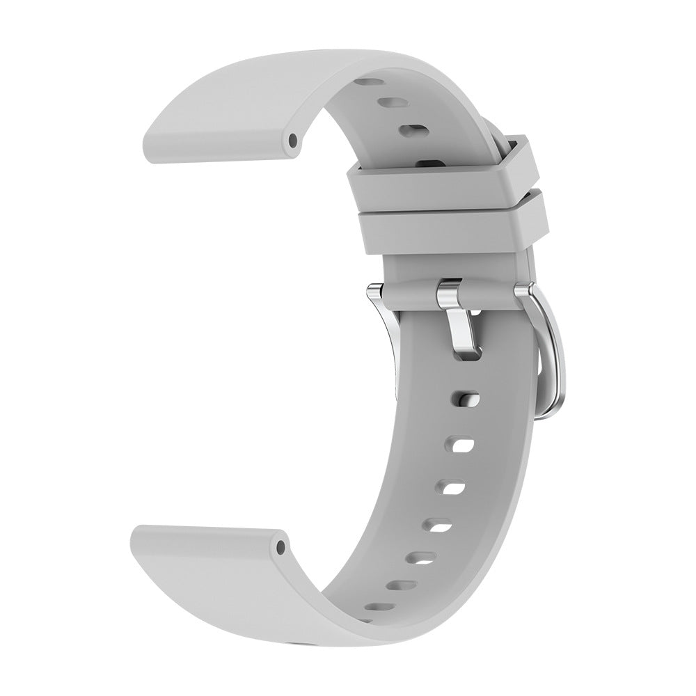 Full‑Screen Fitness Smartwatch – Heart Rate Monitor, Step Tracker, Music Control, Voice Assist