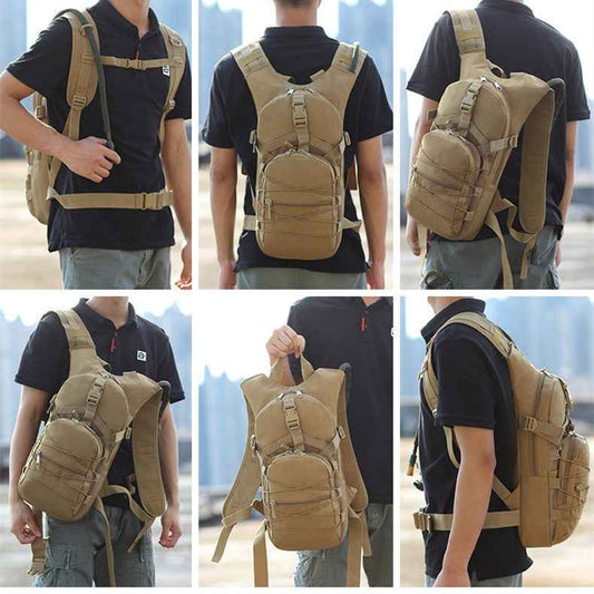 Oxford Cloth Sports Backpack Outdoor Water Bag Backpack