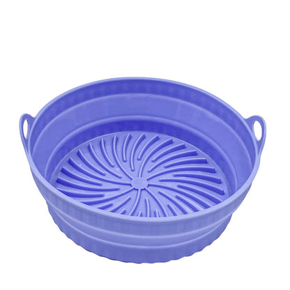 Kitchen Collapsible Air Fryer Non-slip Baking Tray Oven Accessories
