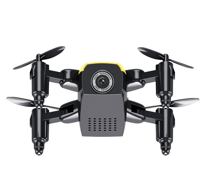Micro Foldable RC Drone – 3D Steering Wheel Remote, WiFi Camera, APP Control Quadcopter Toy