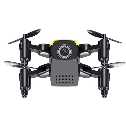 Micro Foldable RC Drone – 3D Steering Wheel Remote, WiFi Camera, APP Control Quadcopter Toy