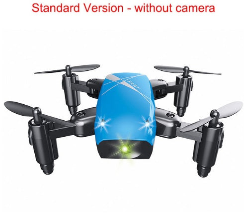 Micro Foldable RC Drone – 3D Steering Wheel Remote, WiFi Camera, APP Control Quadcopter Toy