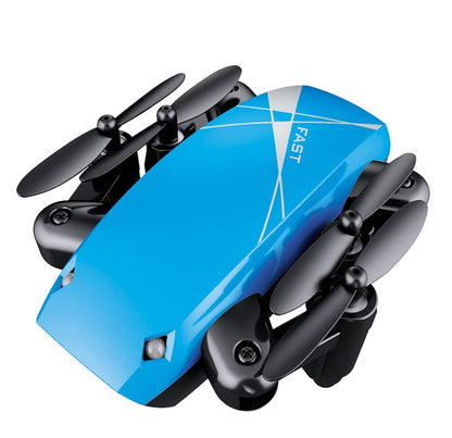 Micro Foldable RC Drone – 3D Steering Wheel Remote, WiFi Camera, APP Control Quadcopter Toy