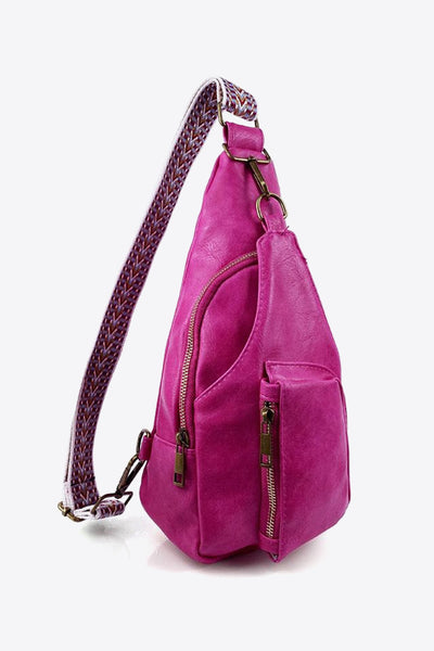 All The Feels PU Leather Sling Bag | Stylish Everyday Crossbody for Women