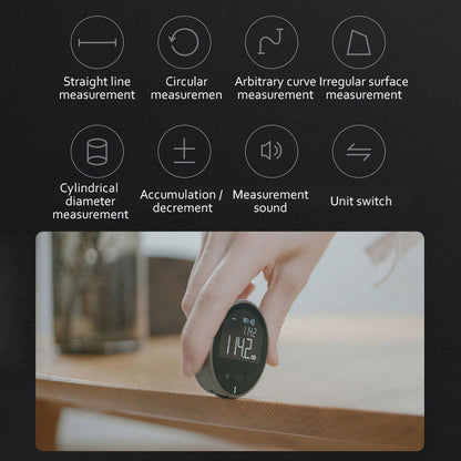 Digital Electronic Measuring Ruler – High‑Precision LCD Distance Measuring Tool