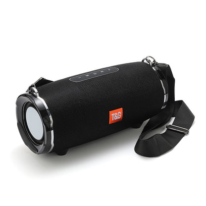 10W Waterproof Bluetooth Speaker – Portable Column Soundbar with Deep Bass Subwoofer