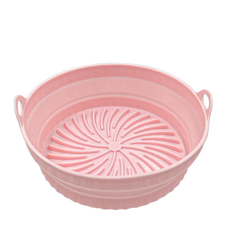 Kitchen Collapsible Air Fryer Non-slip Baking Tray Oven Accessories
